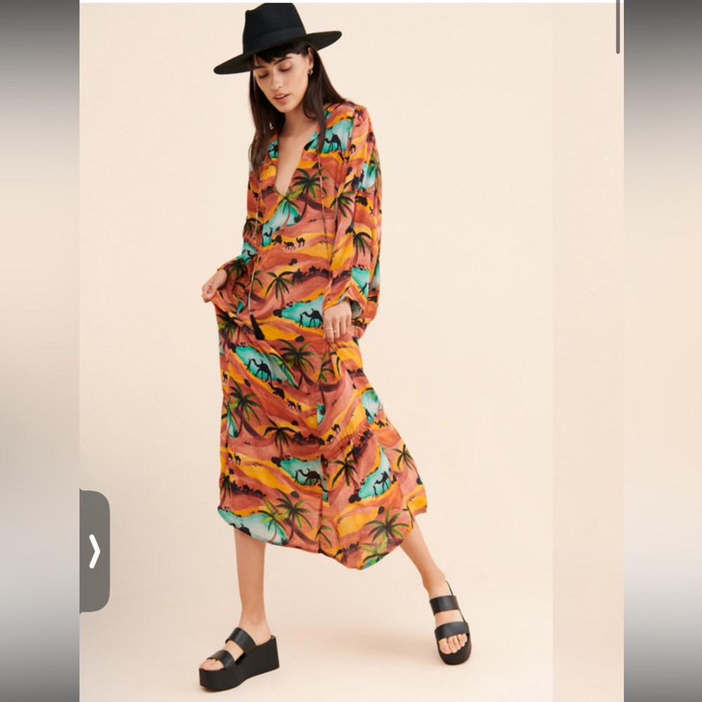 🆕 Chufy X Anthropologie ‘Oasis’ Dress XS
